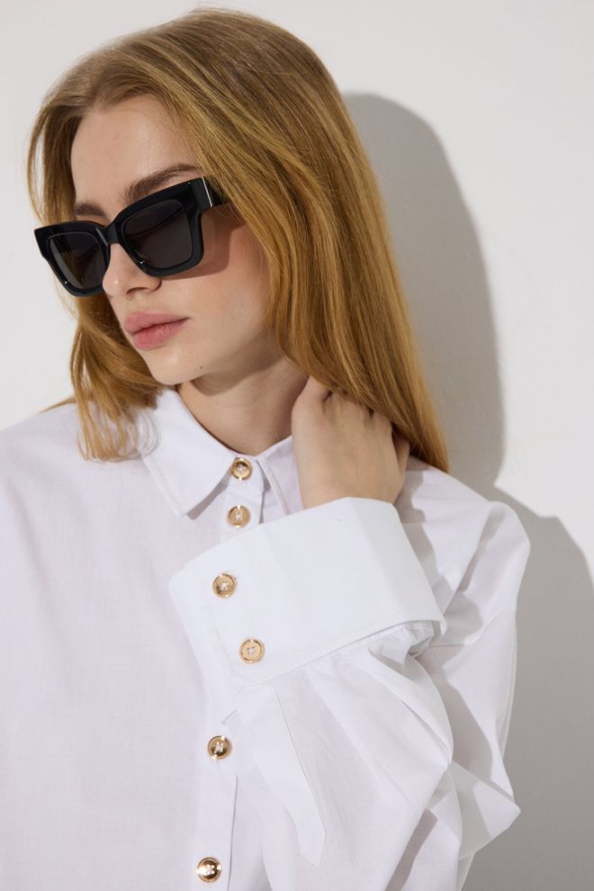 Touche Prive White Formal Casual Elegant Preppy Shirt Wholesale Clothing Work