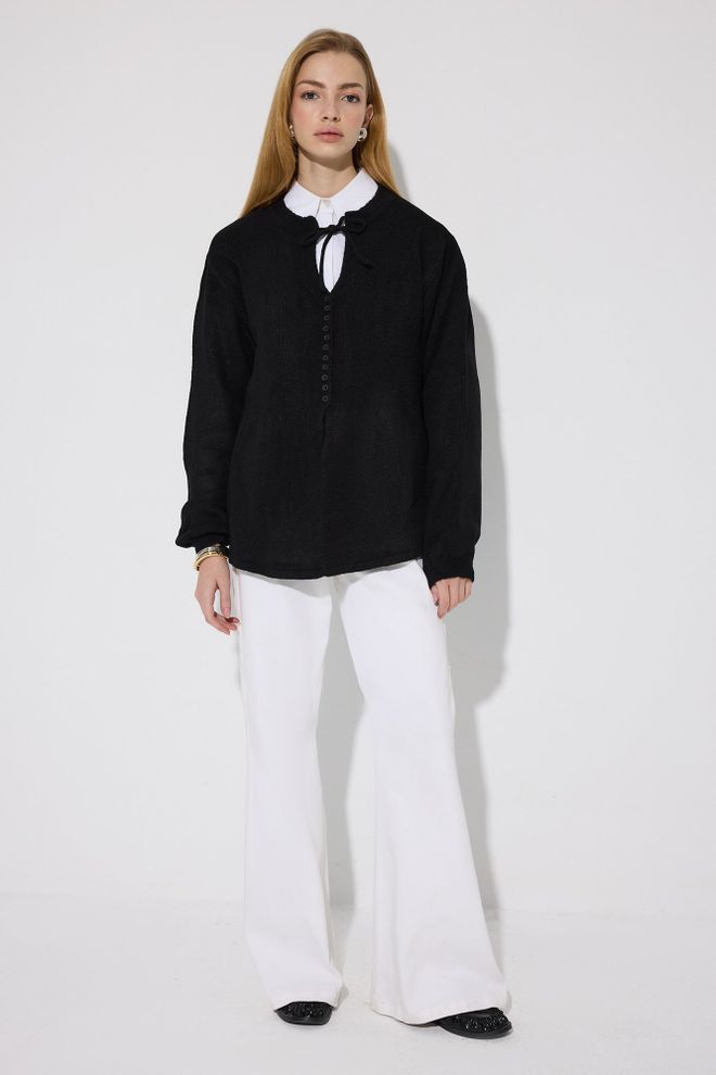 Touche Prive Gilet Noir Décontracté Et Élégant Pour Automne Hiver Vêtements en gros Décontracté