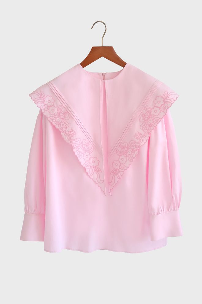 Touche Prive Rosa Elegante Casual Modesto Túnica Ropa al por mayor Modesto