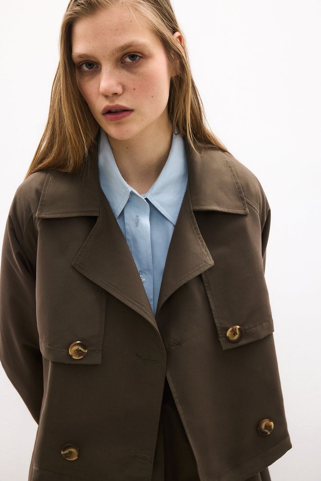 Touche Prive Brown Elegant Retro Set Wholesale Clothing Vintage