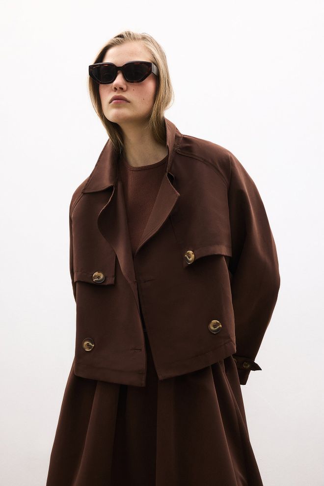 Touche Prive Brown Elegant Casual Set Wholesale Clothing Lounge