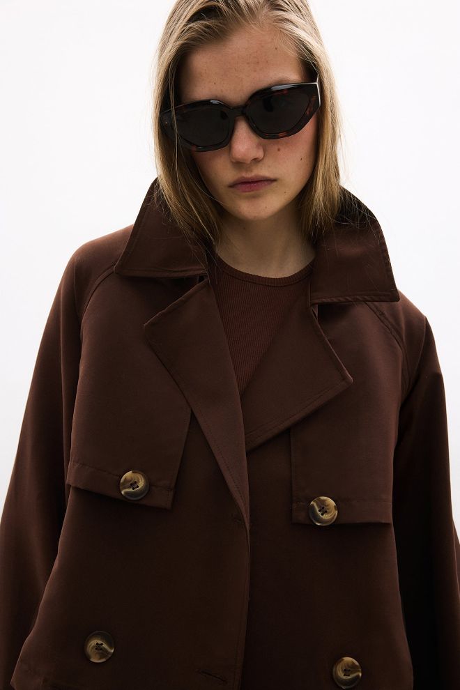 Touche Prive Brown Elegant Casual Set Wholesale Clothing Spring