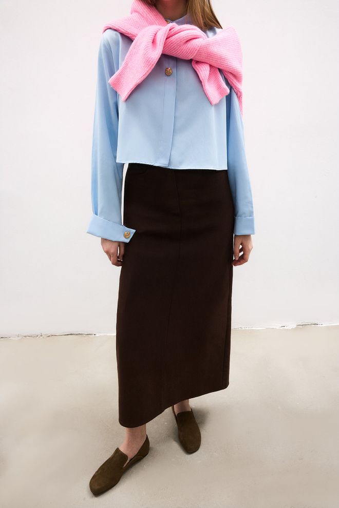 Touche Prive Zlatá Krátka Košeľa Na Gombíky Veľkoobchod s oblečením 0