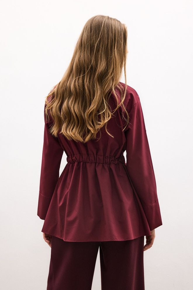 Touche Prive أرجواني داكن سترة أنيقة ملابس بالجملة ربيع