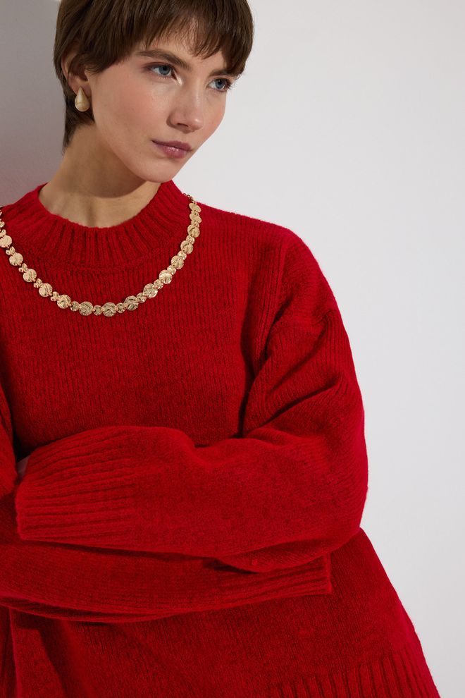 Touche Prive Negabaritinis Trikotažo Megztinis Didmeninė prekyba drabužiais 0