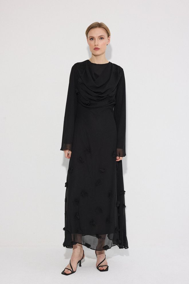 Touche Prive Robe En Mousseline Doublée Vêtements en gros 0