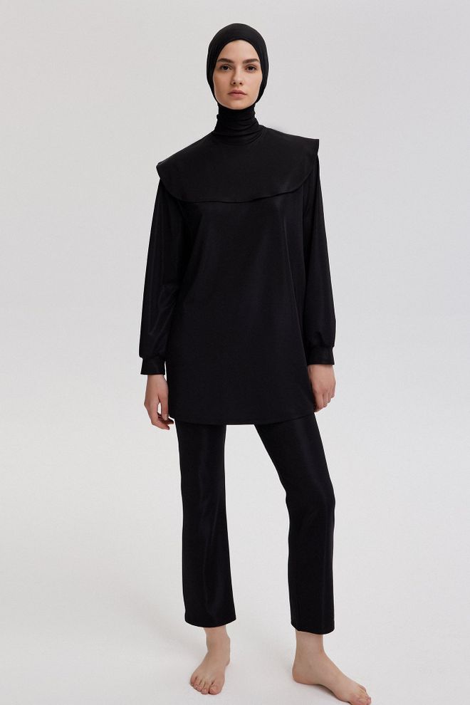 Touche Prive Elegant Black Swimwear For Beach And Party Wholesale Clothing Casual