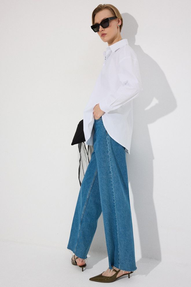 Touche Prive White Elegant Casual Formal Shirt Wholesale Clothing Lounge