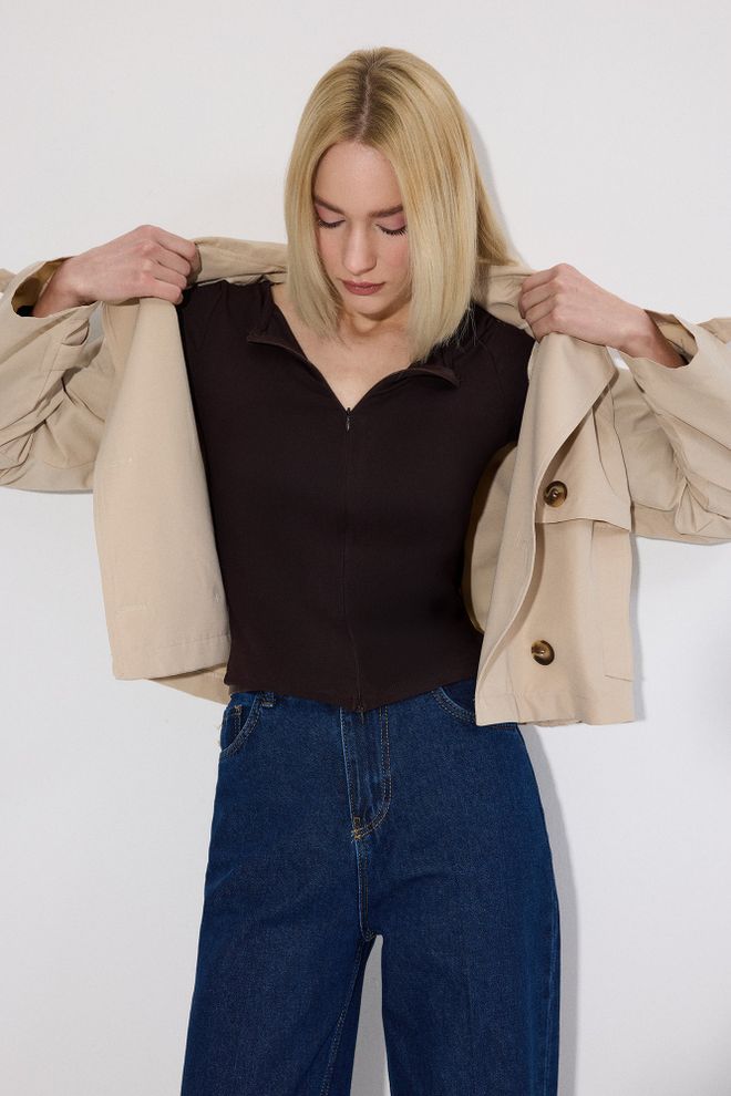 Touche Prive Black Elegant Casual Blouse Wholesale Clothing 1