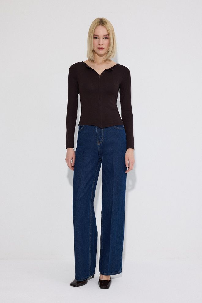 Touche Prive Black Elegant Casual Blouse Wholesale Clothing Work