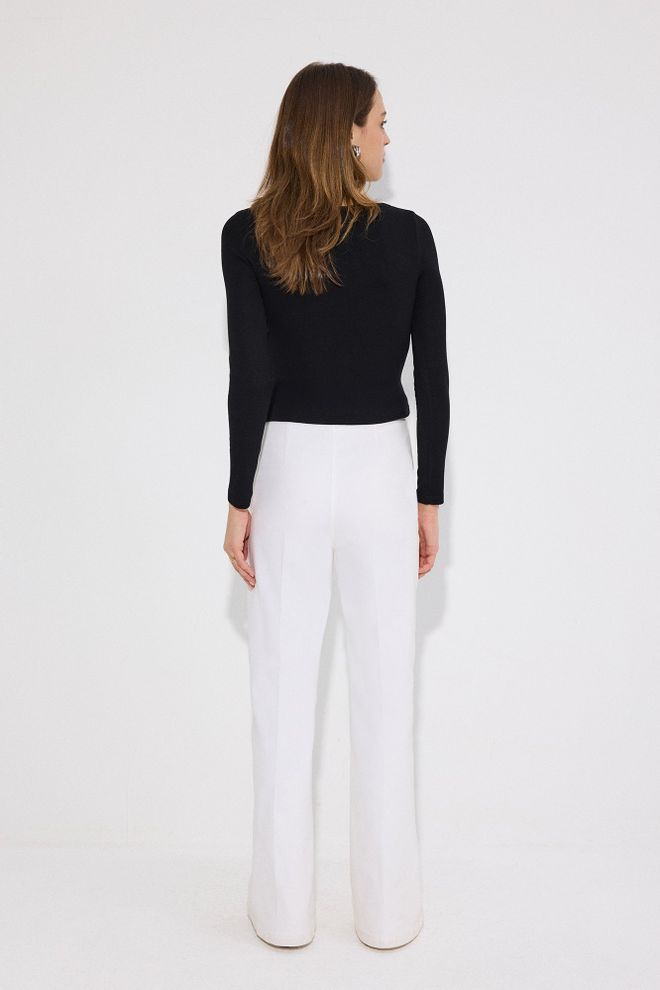 Touche Prive Black Elegant Formal Casual Blouse Wholesale Clothing Formal