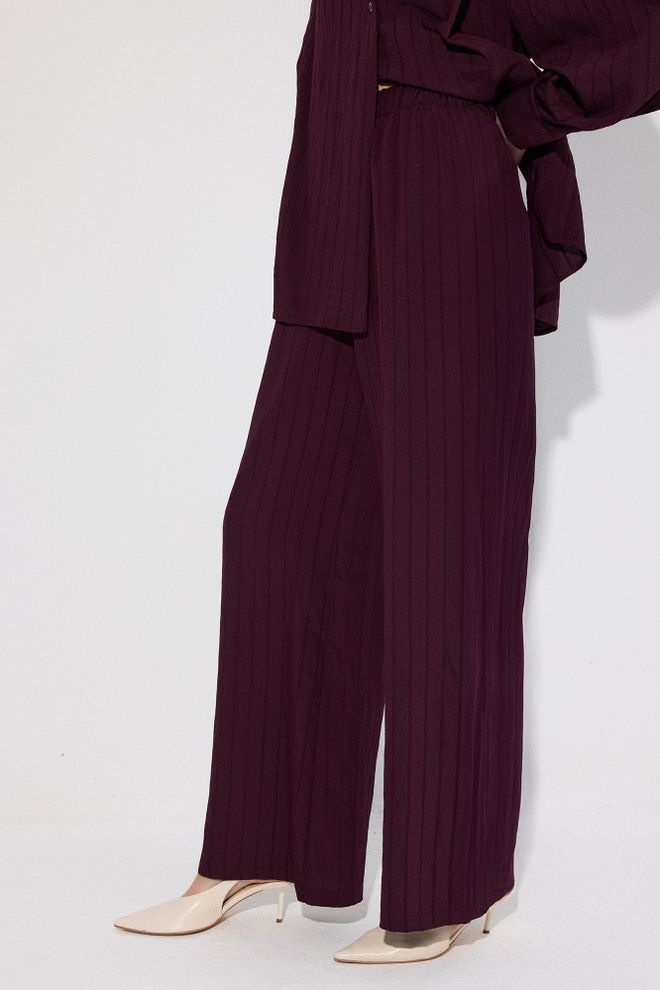 Touche Prive Conjunto Rojo Clarete Elegante Formal Ropa al por mayor Formal