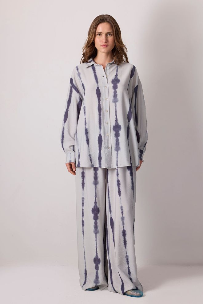 Touche Prive Conjunto Gris Casual Elegante Modesto Ropa al por mayor Modesto