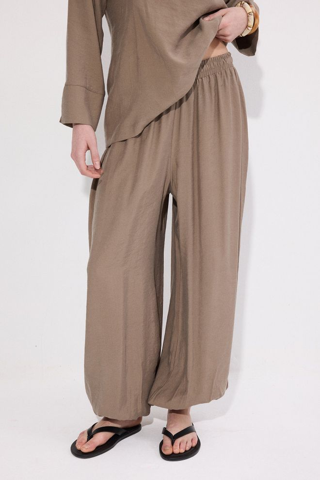 Touche Prive Conjunto Caqui Casual Modesto Elegante Ropa al por mayor 1