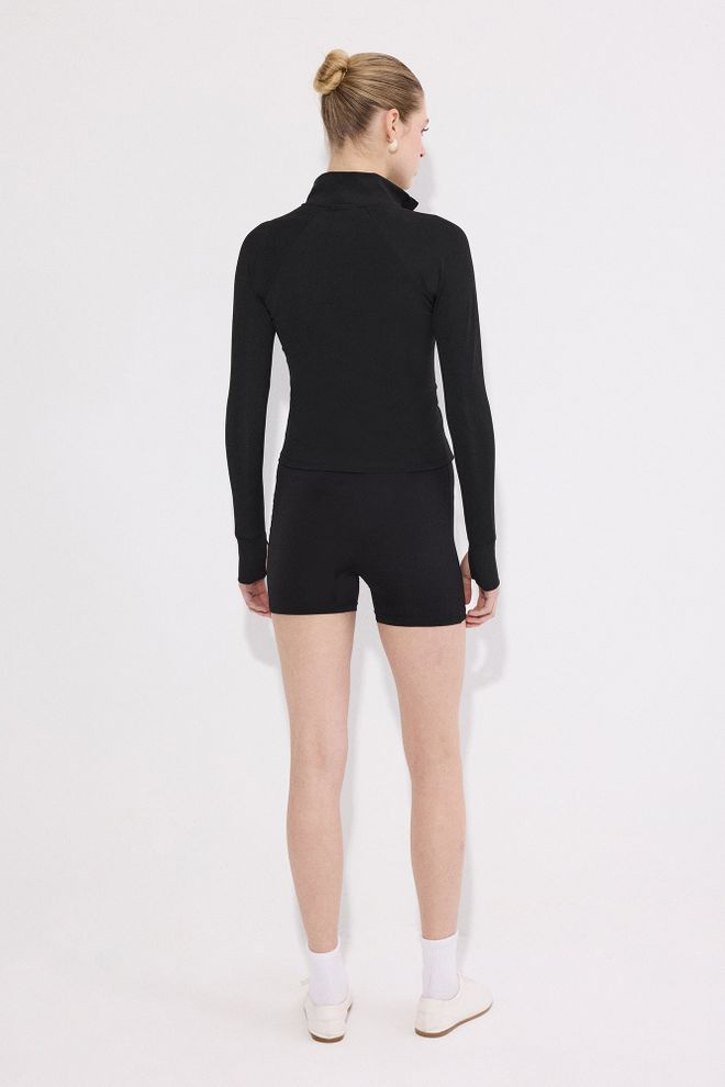 Touche Prive Black Windbreaker Jacket Wholesale Clothing Lounge