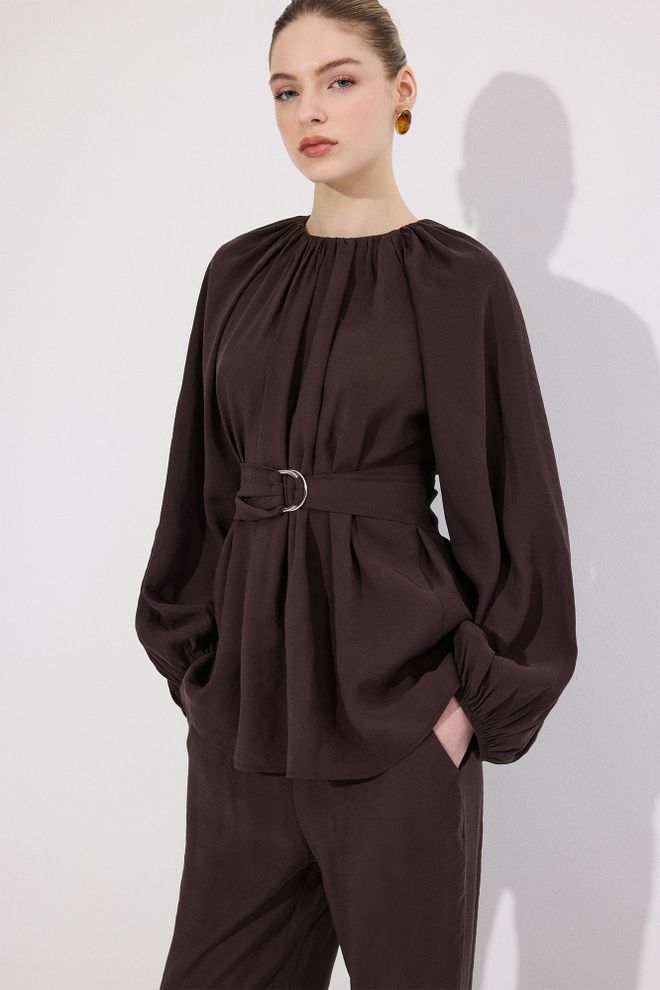 Touche Prive Rudas Elegantiškas Formalus Rinkinys Didmeninė prekyba drabužiais Kokteilinė