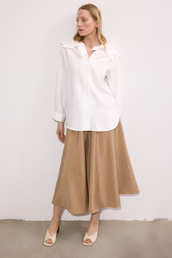 Touche Prive Белая Повседневный Формальный Элегантный Рубашка Оптовая продажа одежды 1