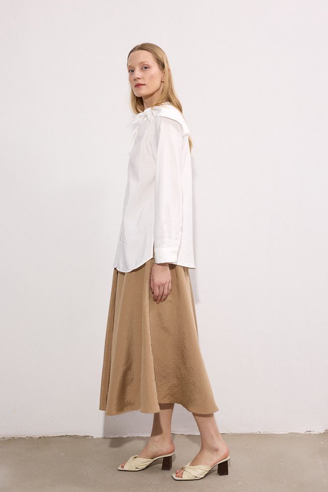 Touche Prive Белая Повседневный Формальный Элегантный Рубашка Оптовая продажа одежды Весна