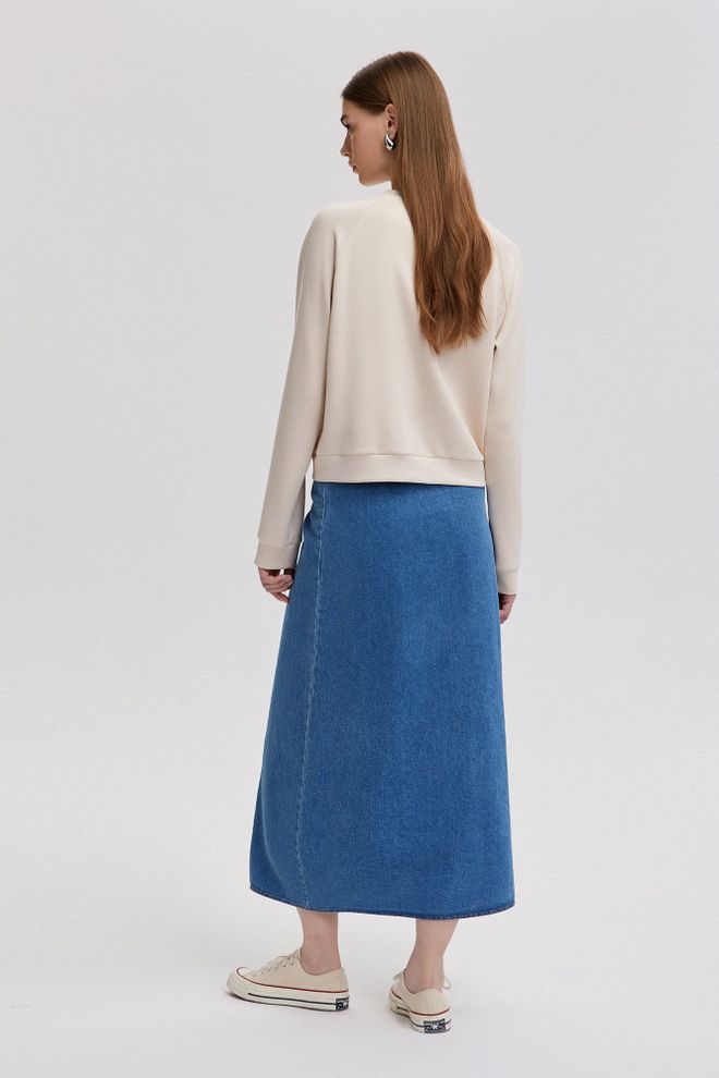 Touche Prive Smėlio Palaidinė Kokteilinė Apykaklė Su Įkirpimu Poliamidas Seksualus Apvali Apykaklė Su Iškirptėmis Įsiūta Kišenė Didmeninė prekyba drabužiais Apykaklė su įkirpimu