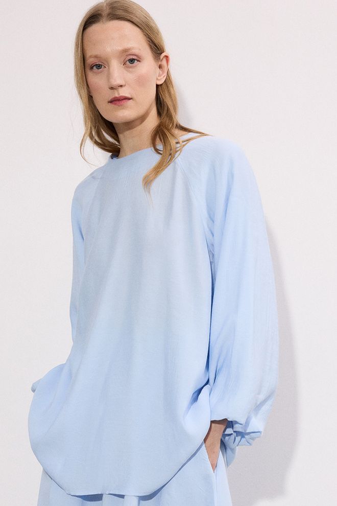 Touche Prive Blue Modest Casual Elegant Tunic Wholesale Clothing 1