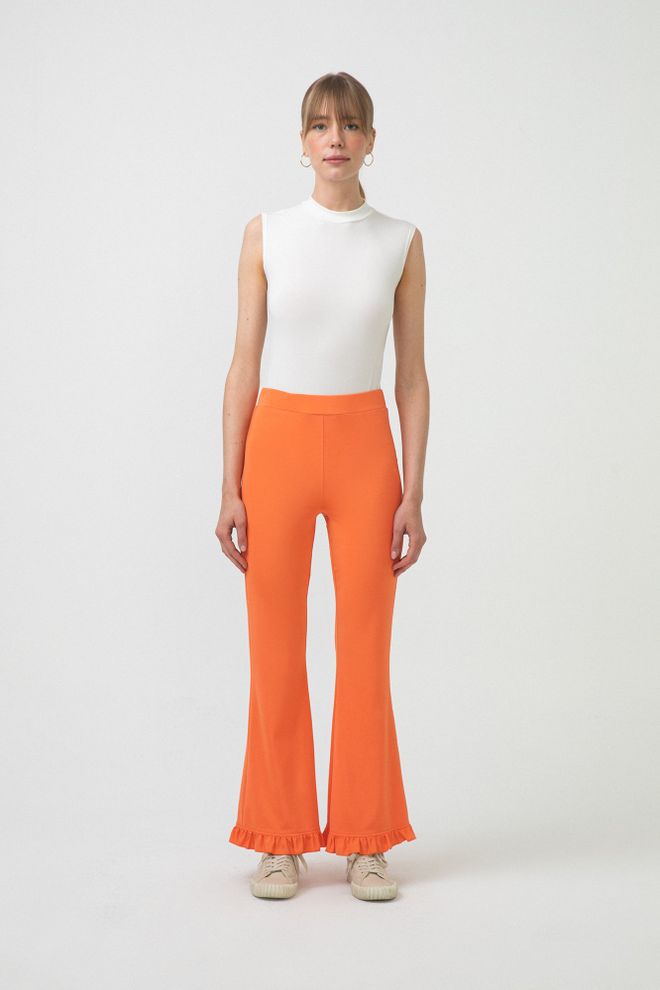 Touche Prive Orange Casual Swimwear For Summer & Spring Wholesale Clothing Casual