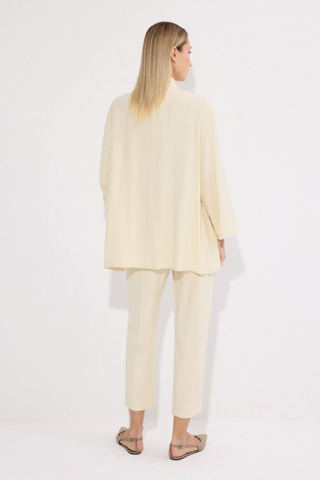 Touche Prive Conjunto Formal Elegante Beige Ropa al por mayor Casual