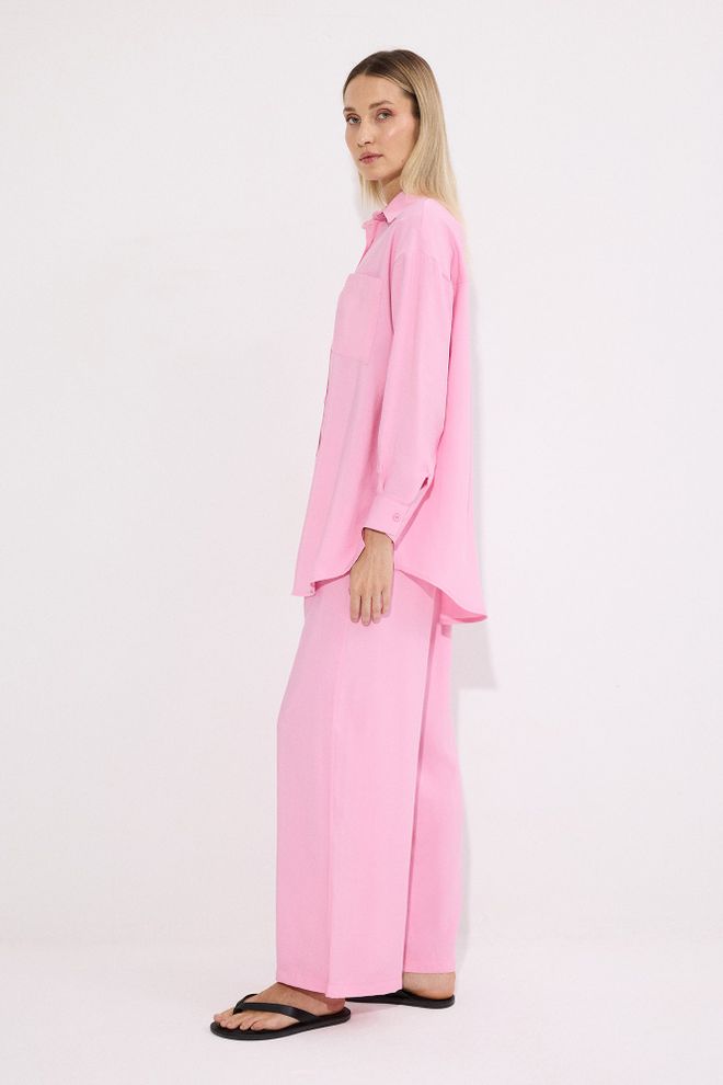 Touche Prive Pink Elegant Casual Set Wholesale Clothing Modest