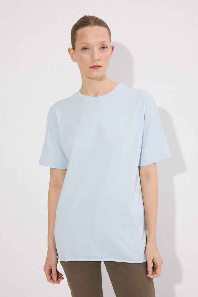 Touche Prive Blue Casual Elegant Preppy Shirt Wholesale Clothing Preppy