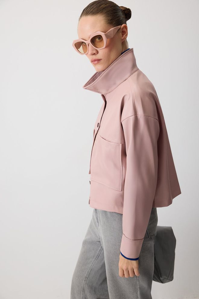 Touche Prive Pink Casual Elegant Preppy Shirt Wholesale Clothing Lounge