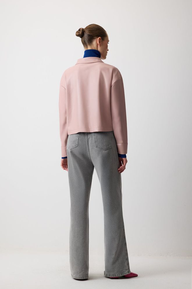 Touche Prive Pink Casual Elegant Preppy Shirt Wholesale Clothing Spring