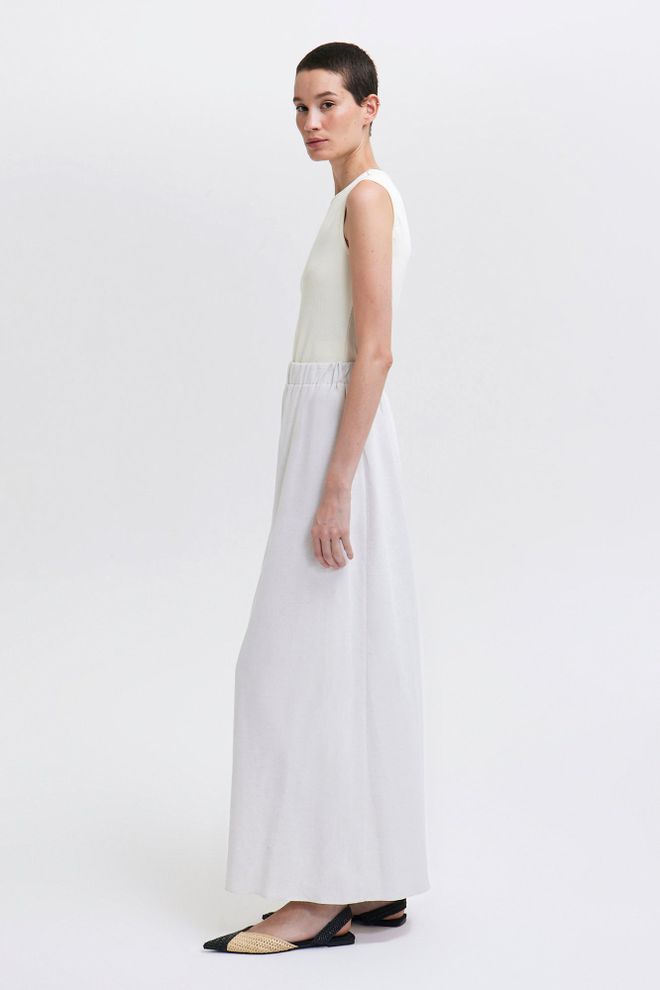 Touche Prive White Casual Elegant Blouse With Cap Sleeves Wholesale Clothing Elegant