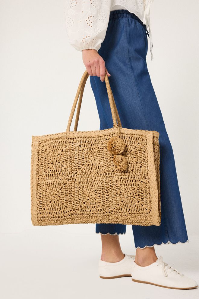 Touche Prive Τσάντα Με Ψάθινο Μανίκι Χονδρικό εμπόριο ενδυμάτων 0