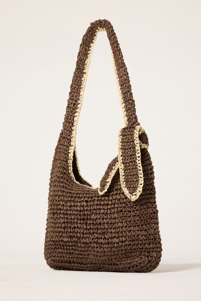 Touche Prive Contrast Mesh Bag Wholesale Clothing 0