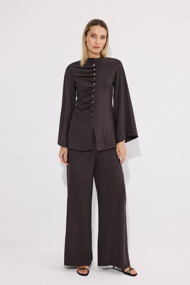 Touche Prive Комплет Браон Елегантан Формални Велепродаја одеће Неформалан