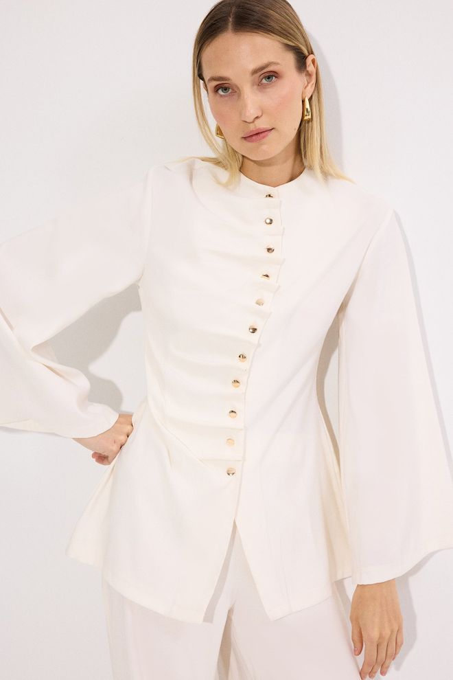 Touche Prive Комплет Бео Елегантан Формални Велепродаја одеће 1