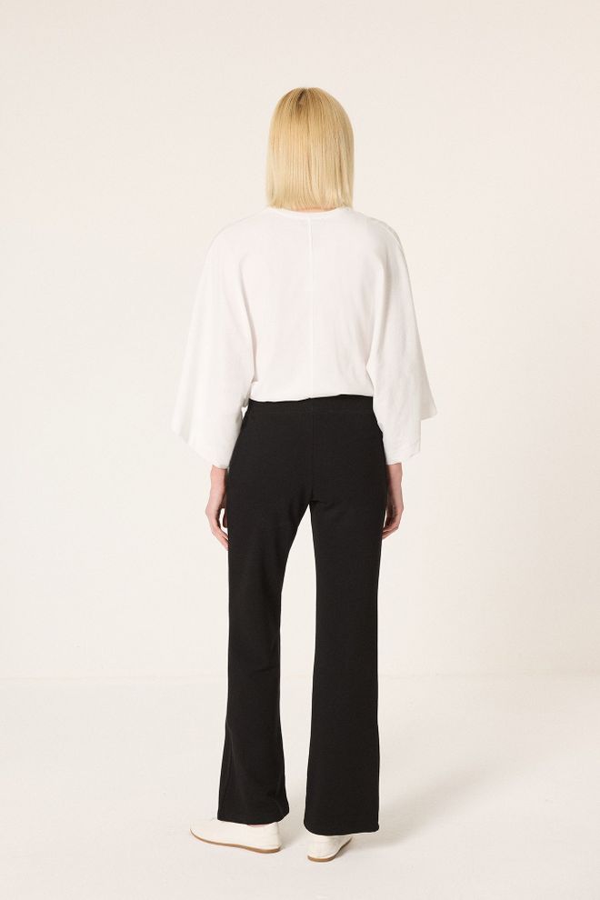 Touche Prive Nero Casual Sportivo Pantaloni Abbigliamento all'ingrosso Casuale