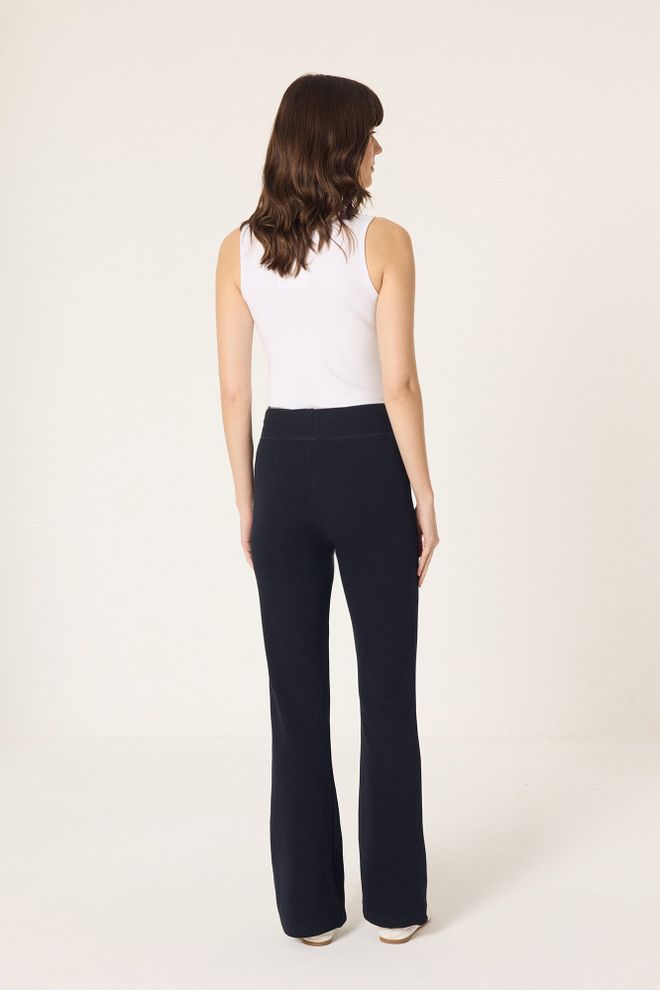 Touche Prive Marineblau Lässige Elegante Hose Großhandelskleidung Lässig