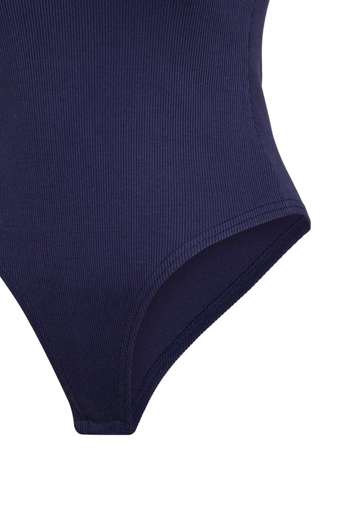 Touche Prive Mornarsko Modra Ležerno Seksi Bluza S Kapa Krili Oblačila na debelo Ležerno