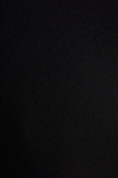 A wholesale clothing model wears tou12747-satin-jacket-with-pocket-detail-black, Turkish wholesale Jacket of Touche Prive