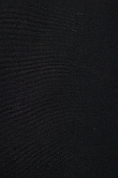 Ein Bekleidungsmodell aus dem Großhandel trägt tou12982-pleat-detailed-shirt-dress-black, türkischer Großhandel Kleid von Touche Prive