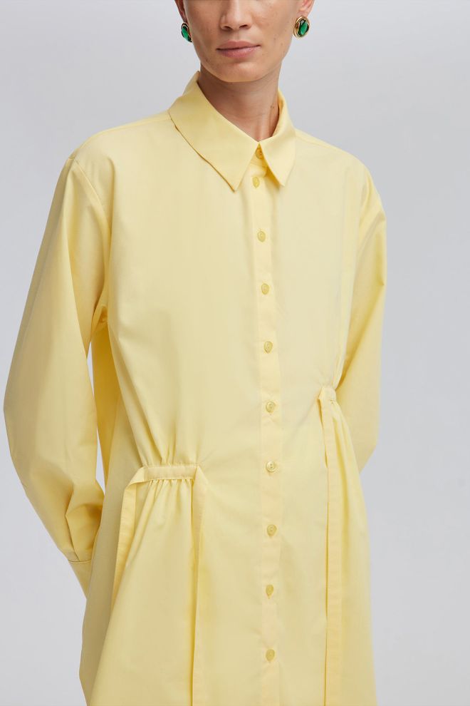 Ilia Striped Shirt Yellow Wholesale Clothing Spring