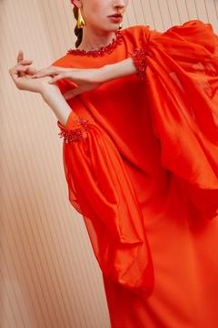 Ein Bekleidungsmodell aus dem Großhandel trägt 34399 - Sunshine Dress, türkischer Großhandel Kleid von Touche Prive