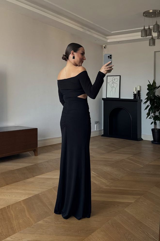 Tuba Black Sexy Elegant Bodycon Dress Wholesale Clothing Wedding