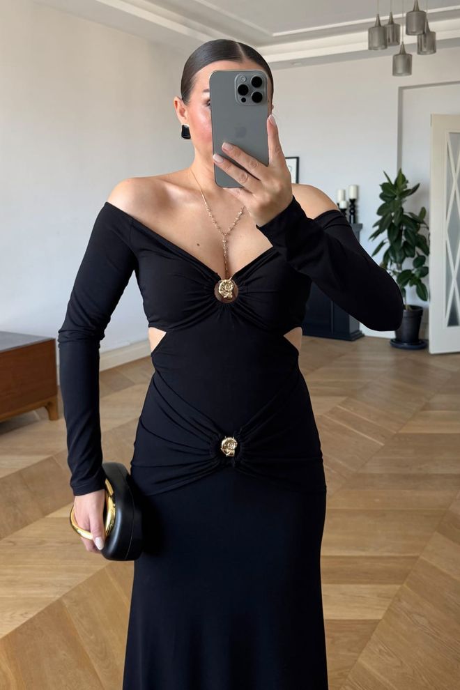 Tuba Black Sexy Elegant Bodycon Dress Wholesale Clothing Cocktail