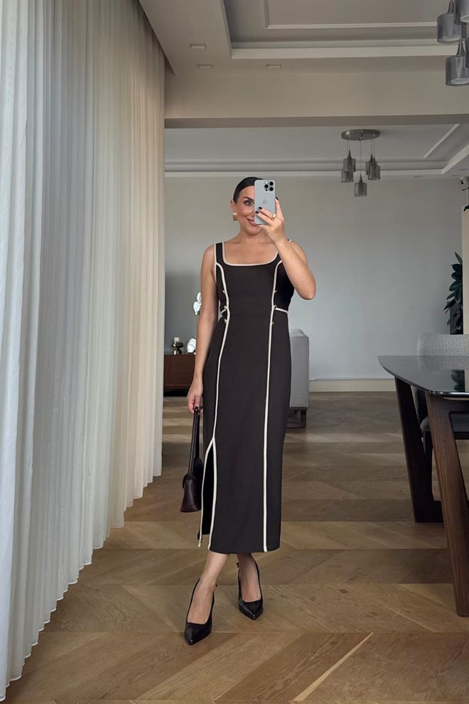 Tuba Black Sexy Elegant Formal Sheath Dress Wholesale Clothing Spring