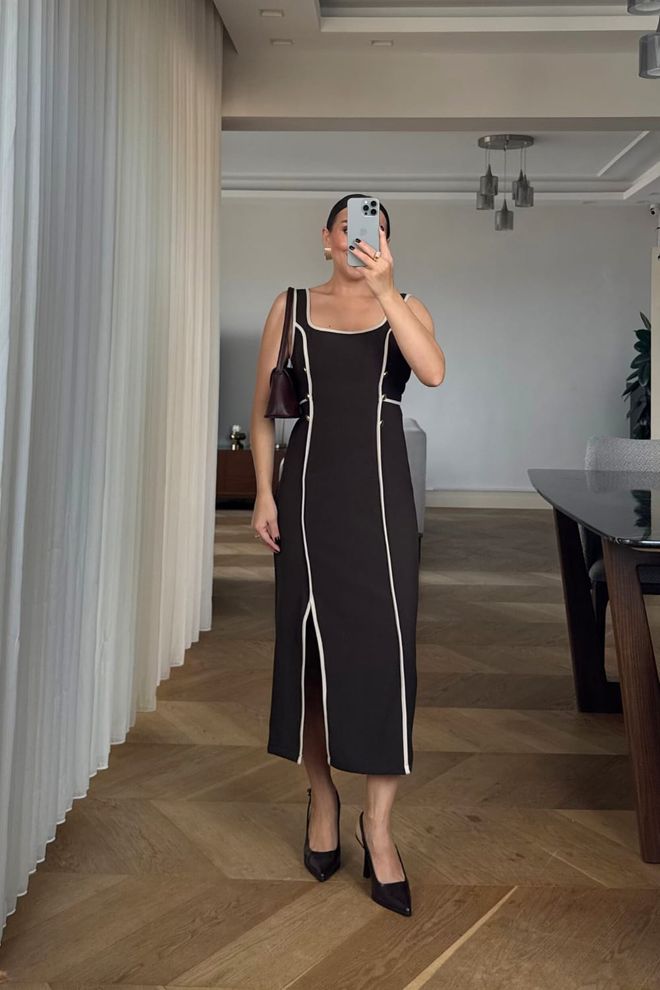 Tuba Black Sexy Elegant Formal Sheath Dress Wholesale Clothing Work