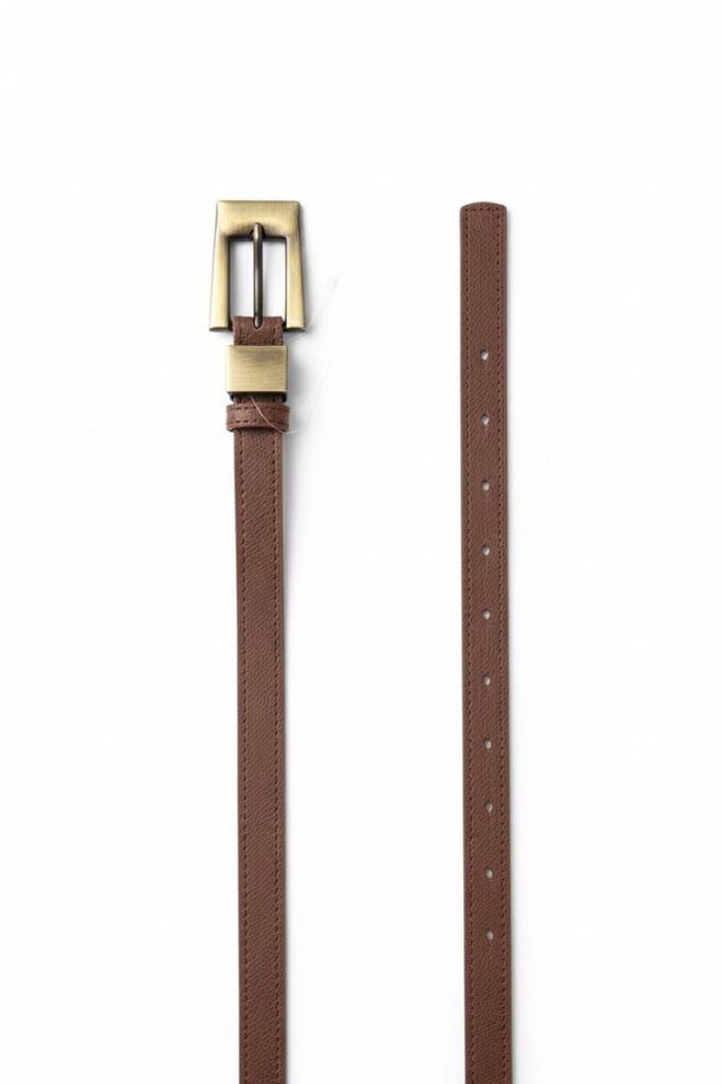 Tuba Dámsky Opasok S Prackou Na Starnutie Z Umelej Kože Camel Veľkoobchod s oblečením 0