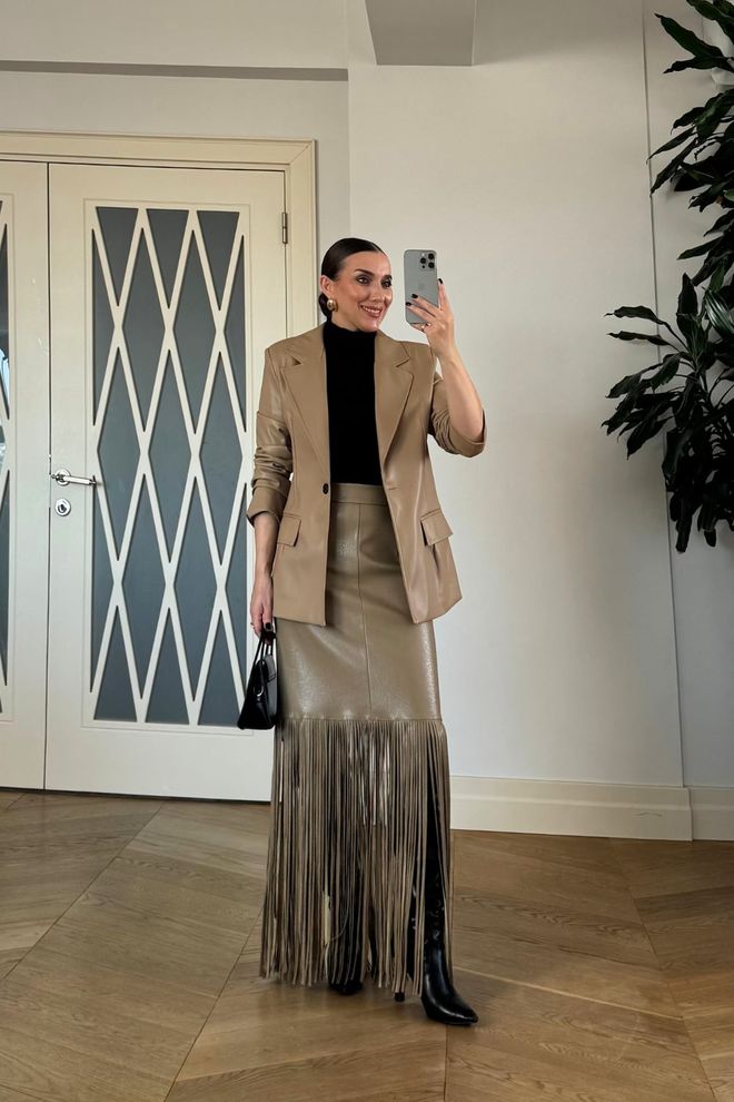 Tuba Brązowy Elegancki Jednorzędowy Płaszcz Hurtowa sprzedaż odzieży Casual