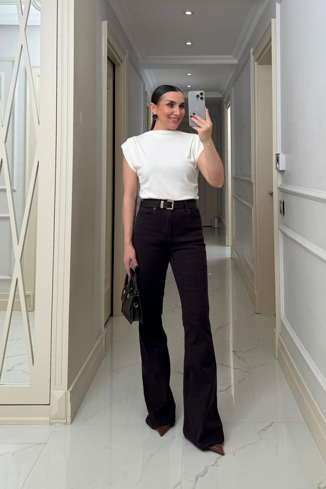 Tuba White Casual Elegant Shirt With Cap Sleeves Wholesale Clothing Spring