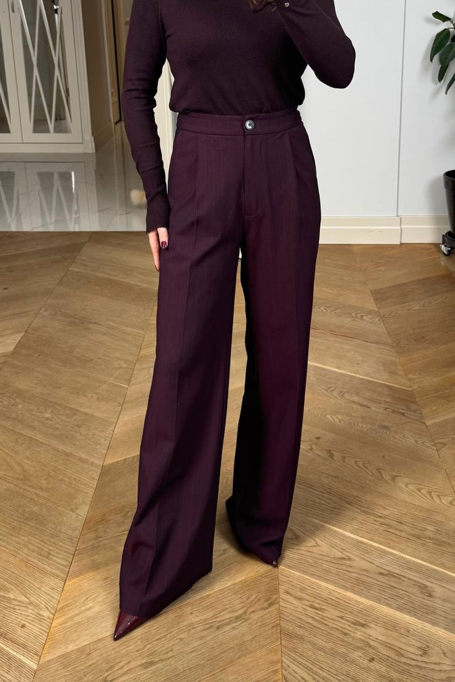 Tuba Claret Red Formal Elegant Suit Wholesale Clothing Work